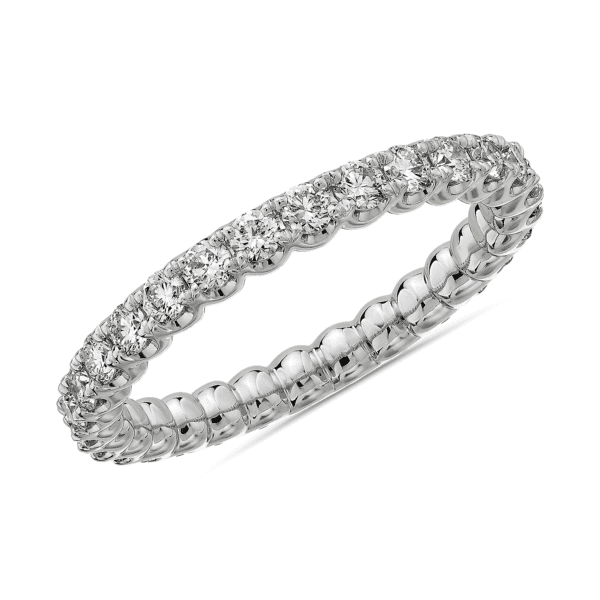 Selene Diamond Eternity Ring in Platinum (1 ct. tw.)