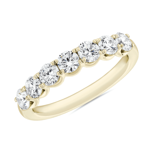 Selene 7-Stone Diamond Anniversary Ring in 14k Yellow Gold (1 ct. tw.)