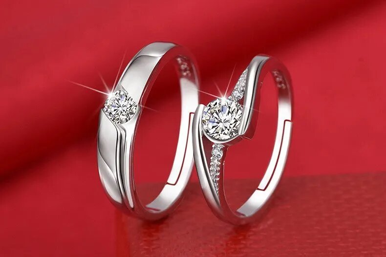 white diamond wedding ring